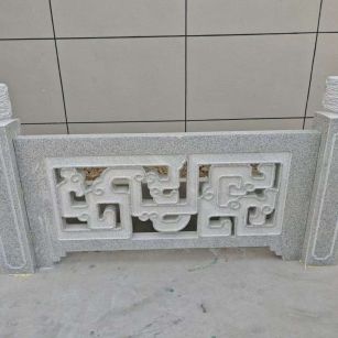 嘉峪关芝麻白河道栏杆 桥栏杆