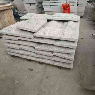 嘉峪关芝麻白蘑菇石，自然面