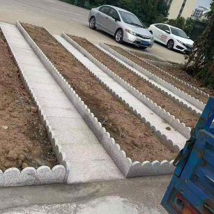 嘉峪关芝麻白花边石