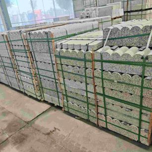 嘉峪关芝麻白芙蓉白花边石