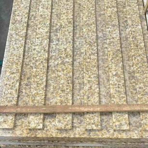 嘉峪关黄金麻盲道 石材盲道