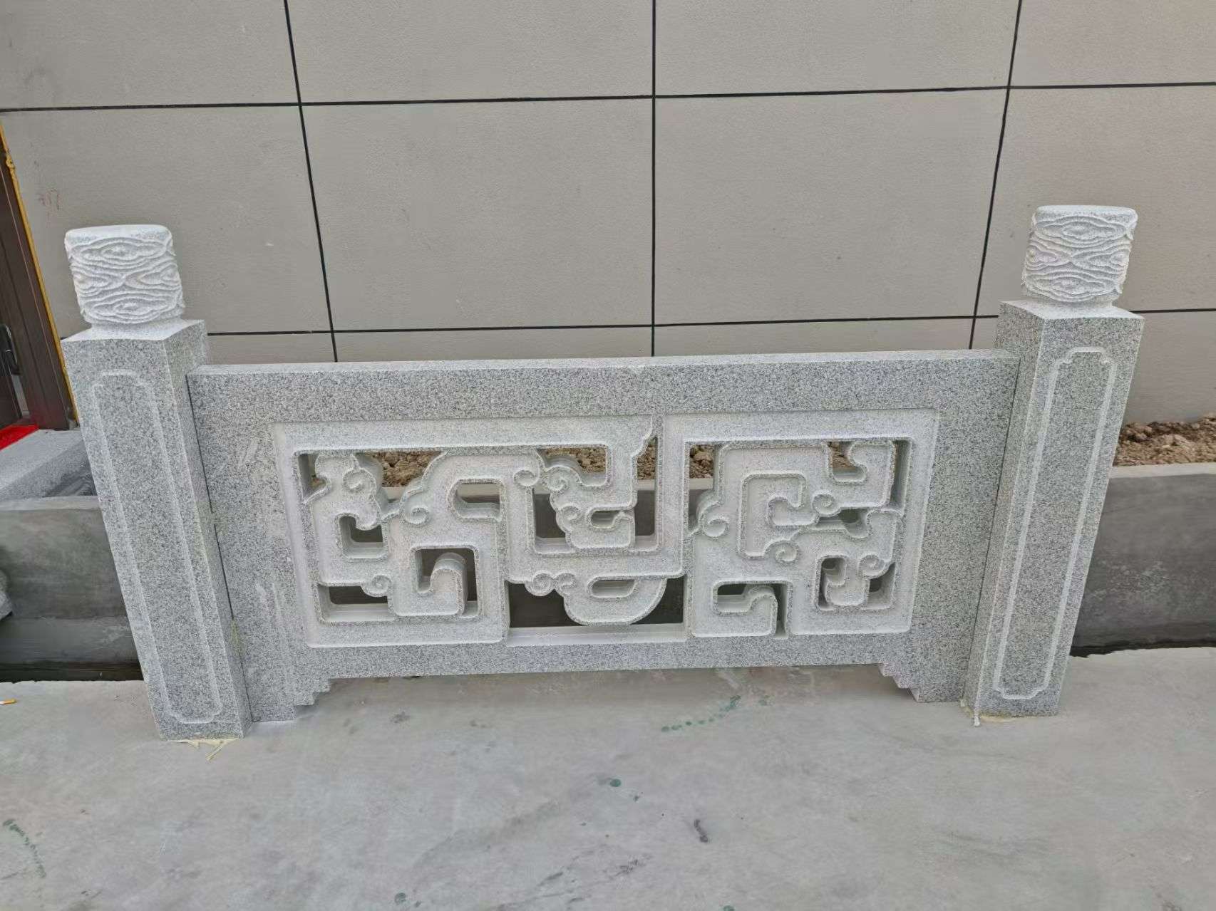 嘉峪关芝麻白河道栏杆 桥栏杆