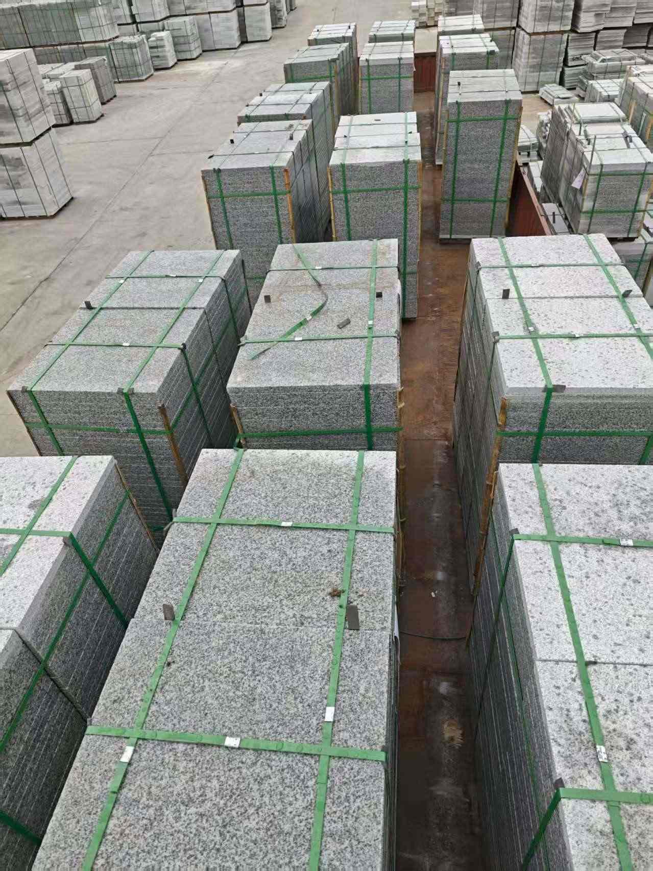 嘉峪关芝麻白地铺板  地铺石