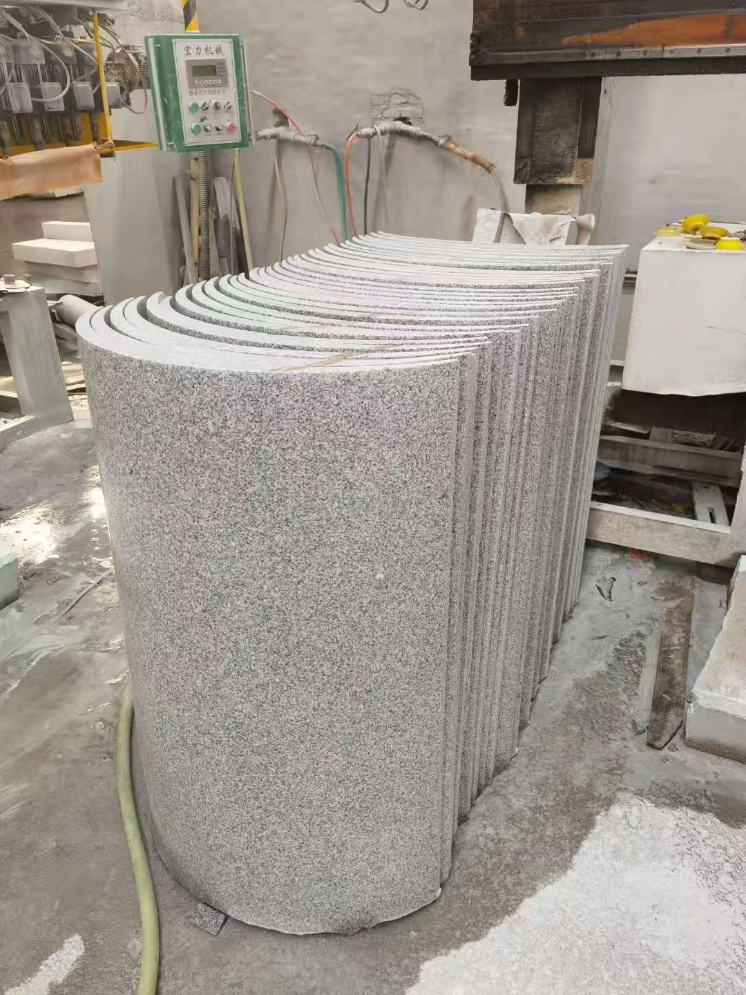 嘉峪关芝麻白柱皮 圆柱